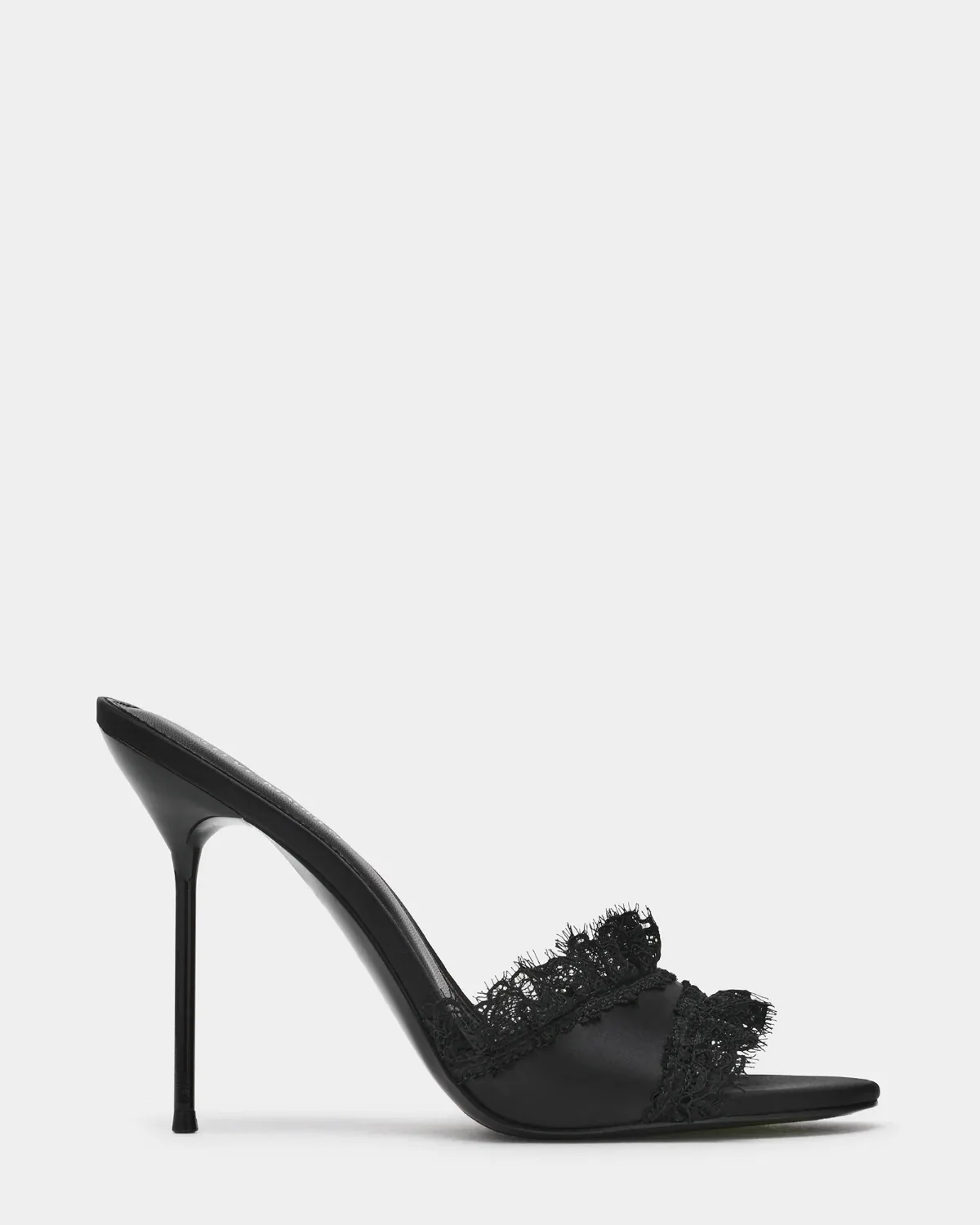 Davina Lace Mule Heels by Steve Madden