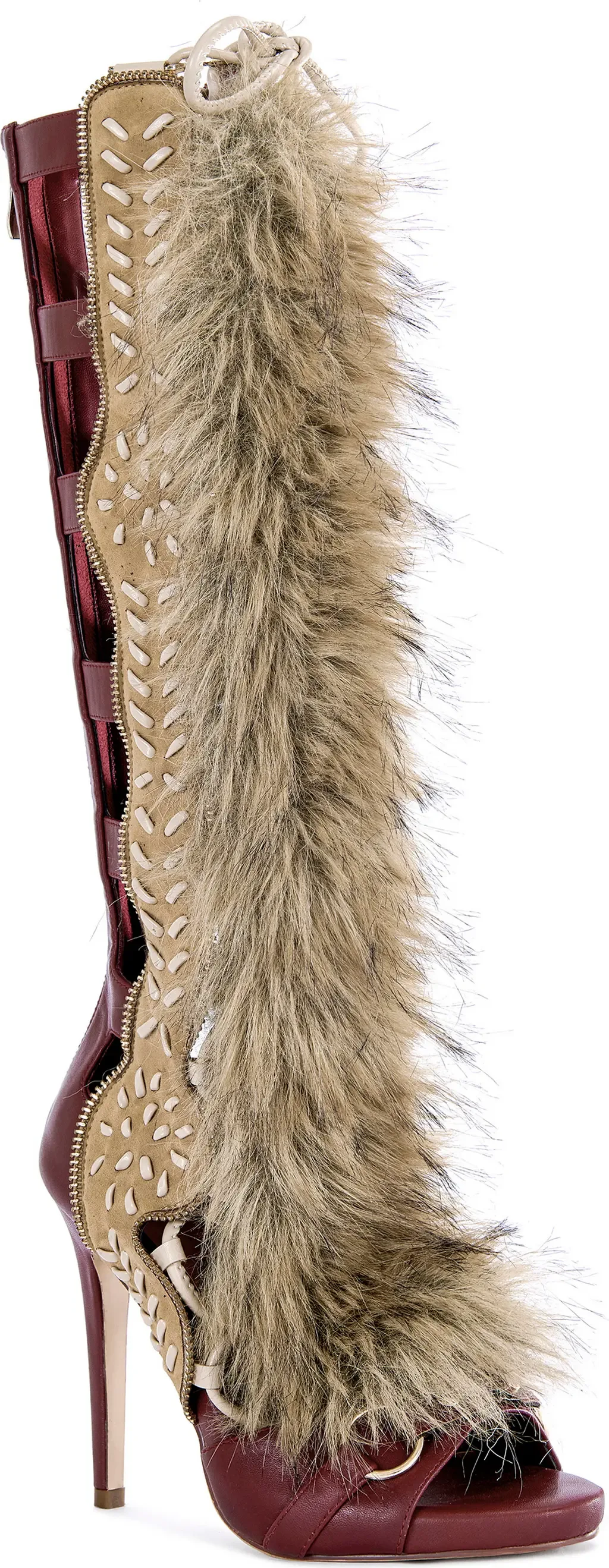 Shaine Open Toe Boot by AZALEA WANG