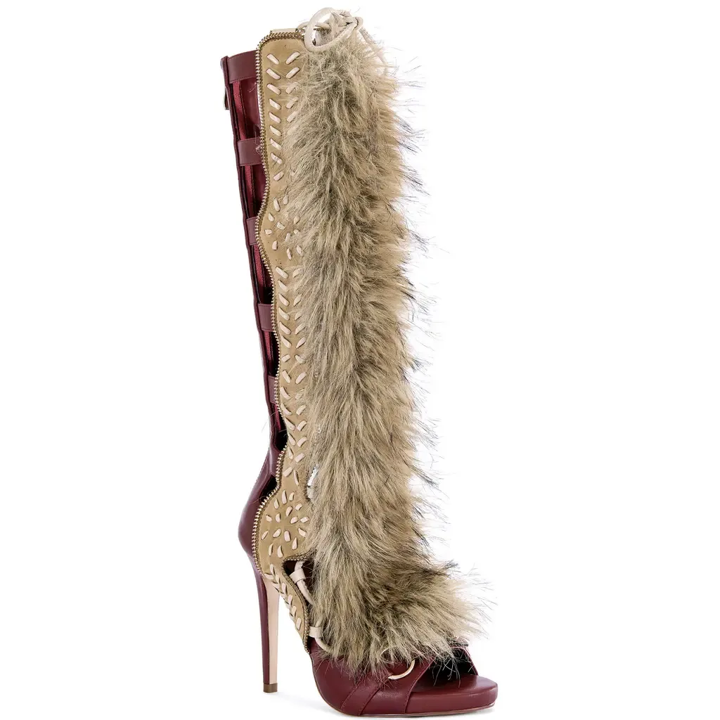 Shaine Open Toe Boot by AZALEA WANG