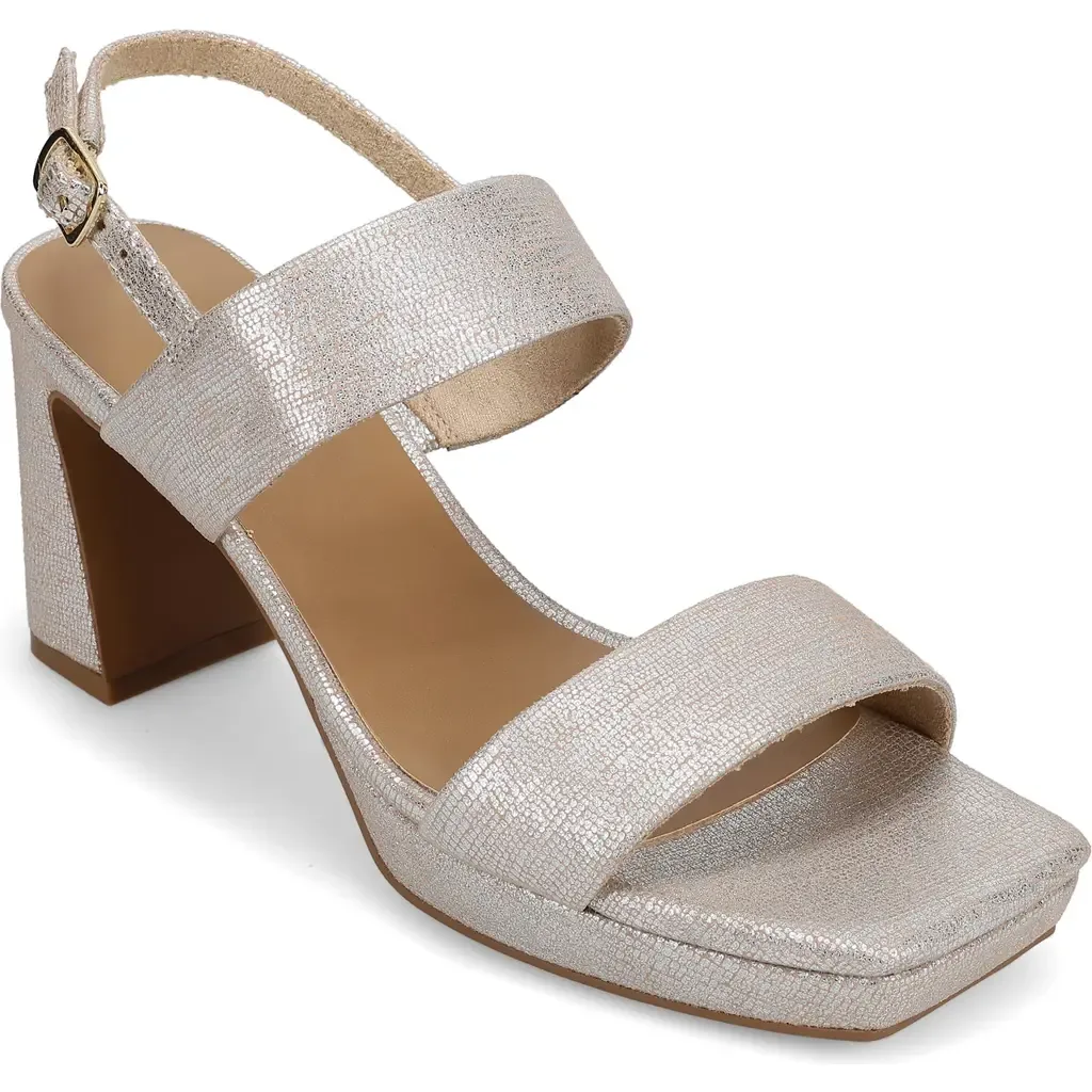 Maida Slingback Platform Sandal