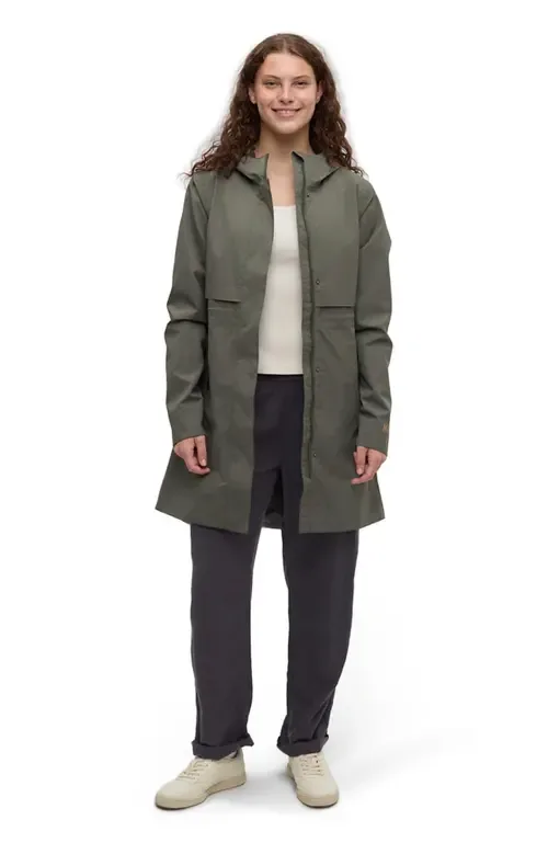 Nimbus Long Rain Jacket by tentree