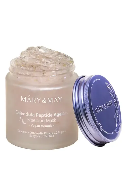 Vegan Calendula Peptide Ageless Sleeping Mask by Mary&May
