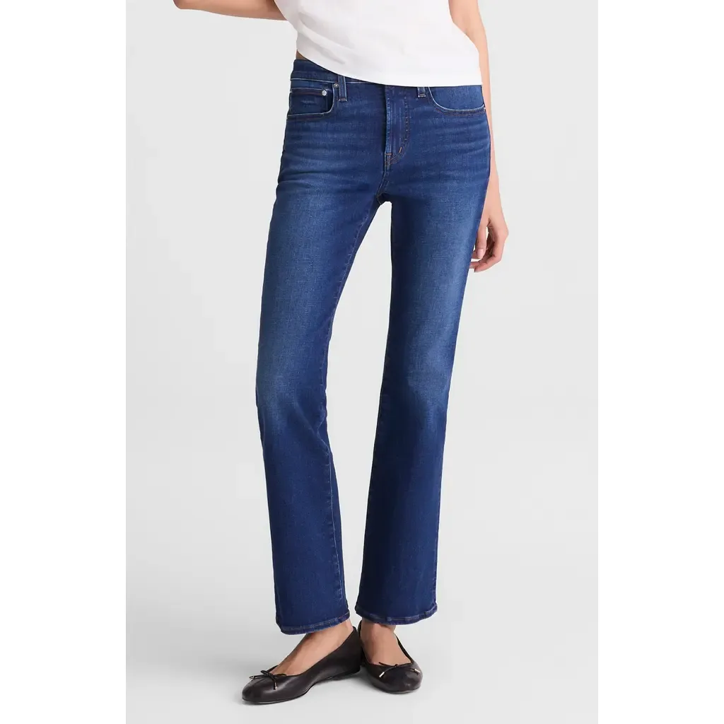 The Stretch Flare Crop Jeans by Madewell