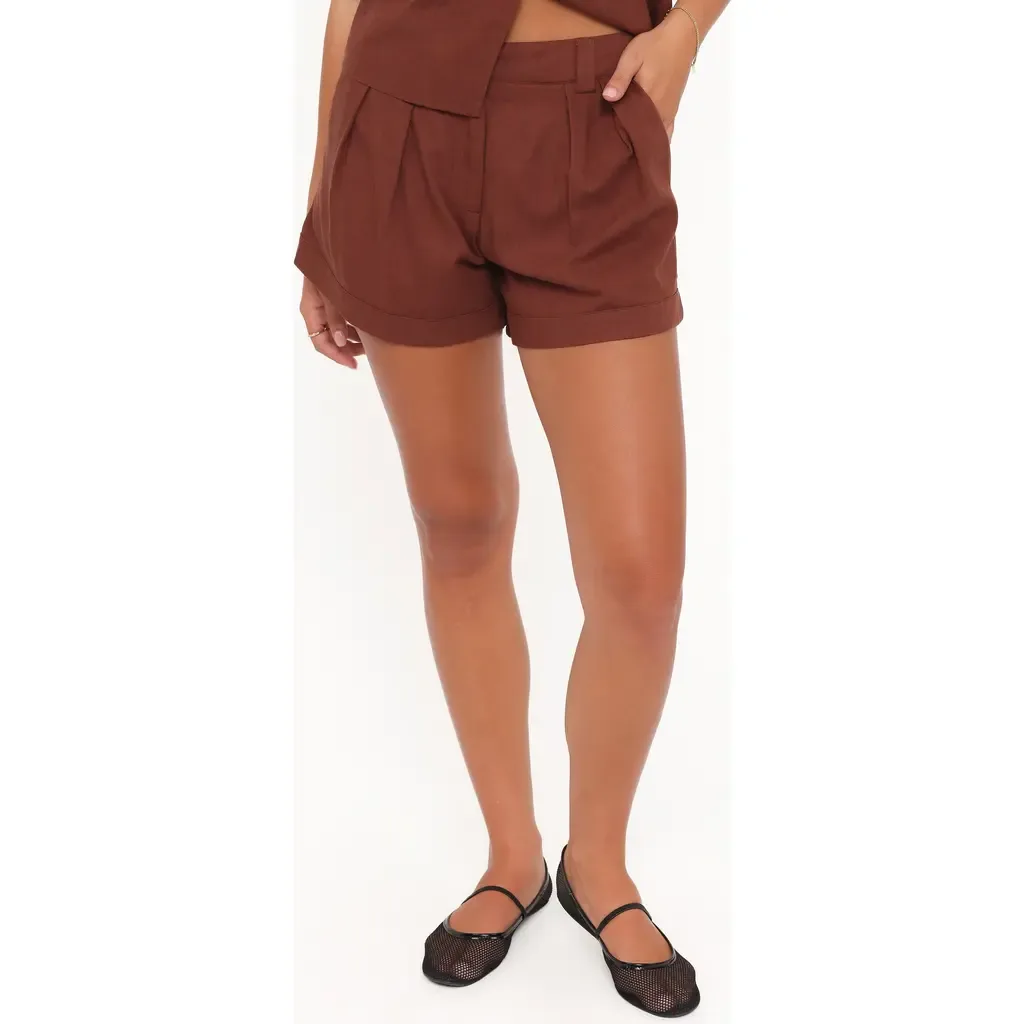 Elinor Pleated Shorts by Petal & Pup