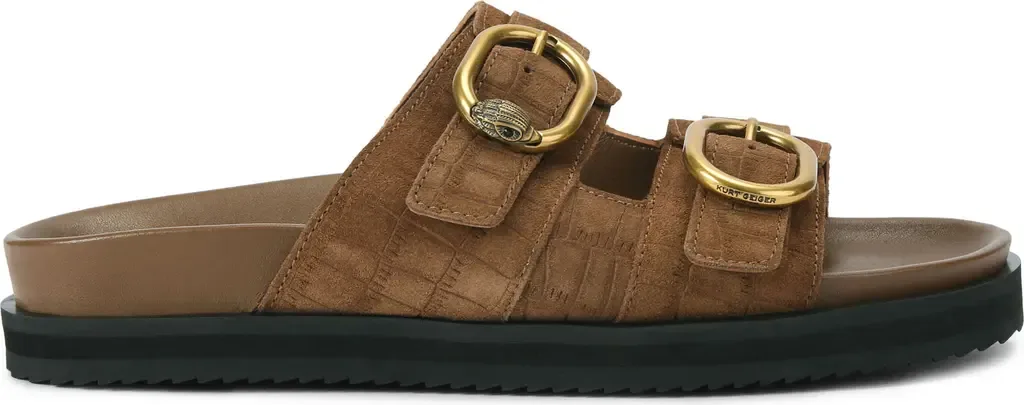 Bancroft Buckle Strap Slide Sandal by Kurt Geiger London