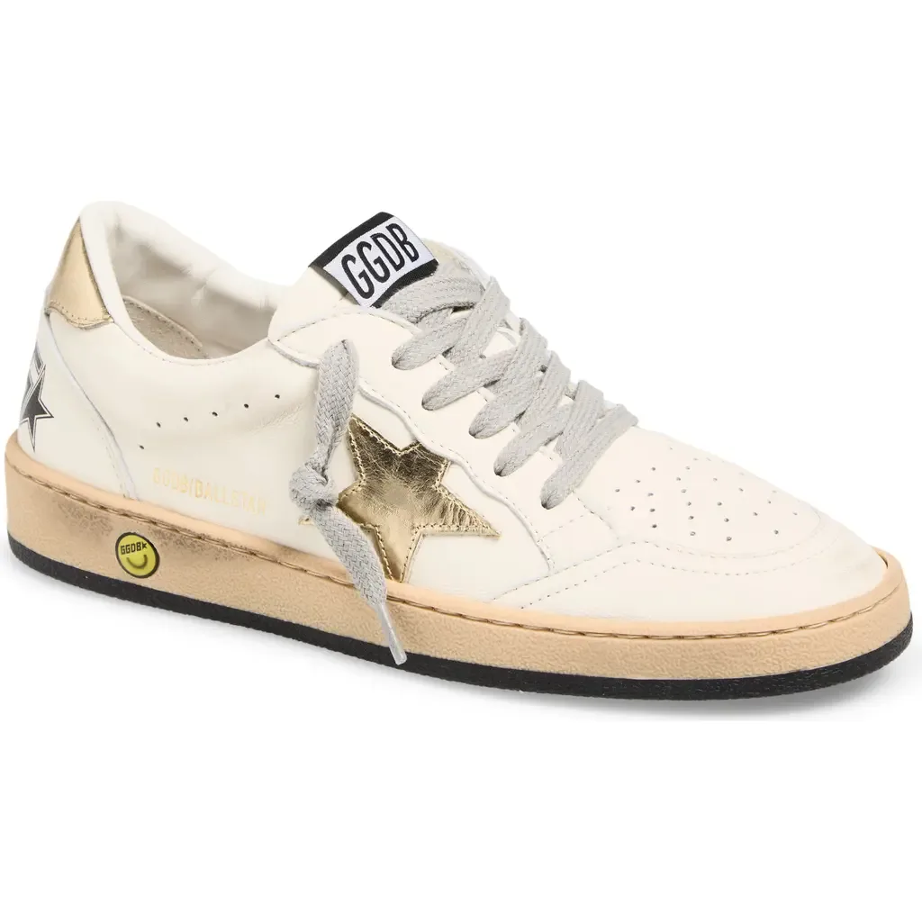 Ball Star Low Top Sneaker by Golden Goose