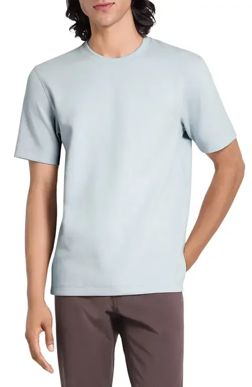 Delroy Double Piqué Crewneck T-Shirt by Theory