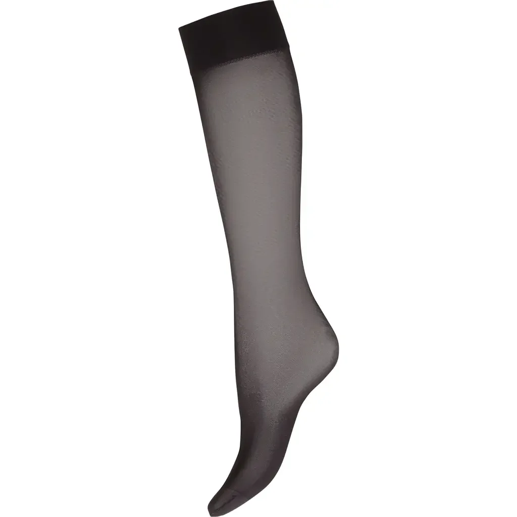Satin Touch Knee High Socks by Wolford