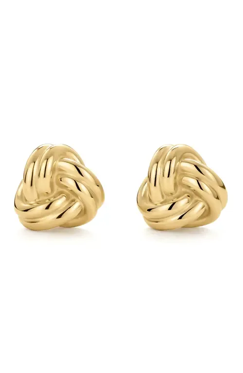 Knot Stud Earrings by D.LOUISE