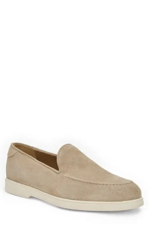 Elio Loafer Sneaker in Sand Suede by Bruno Magli
