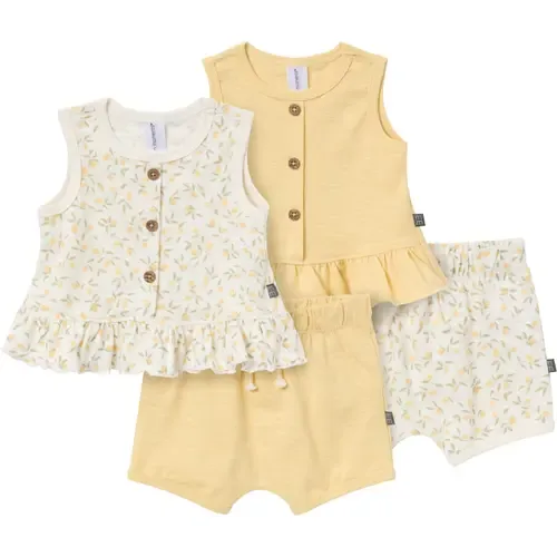 Sleeveless Peplum Tops and Shorts Set by Modern Moments™ by Gerber
