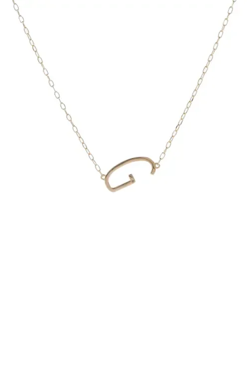Elongated Initial Pendant Necklace by Alex and Ani