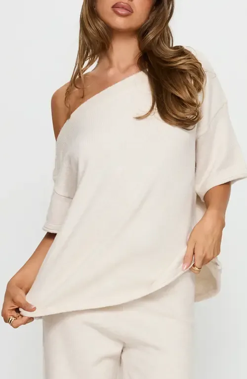 Kourta Oversize Off the Shoulder Top by Princess Polly