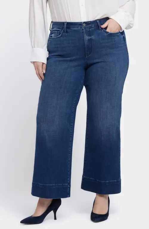 Teresa Ankle Wide Leg Jeans by NYDJ