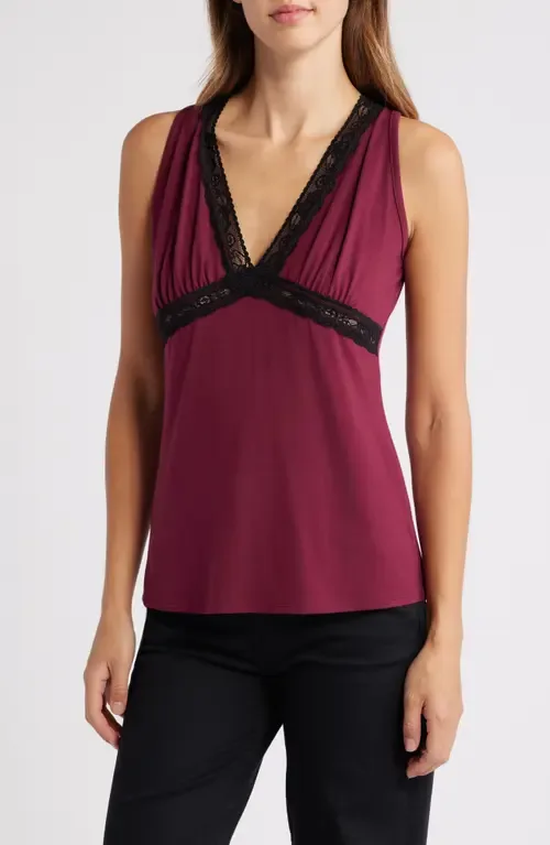 Lace Inset Tank by Loveappella