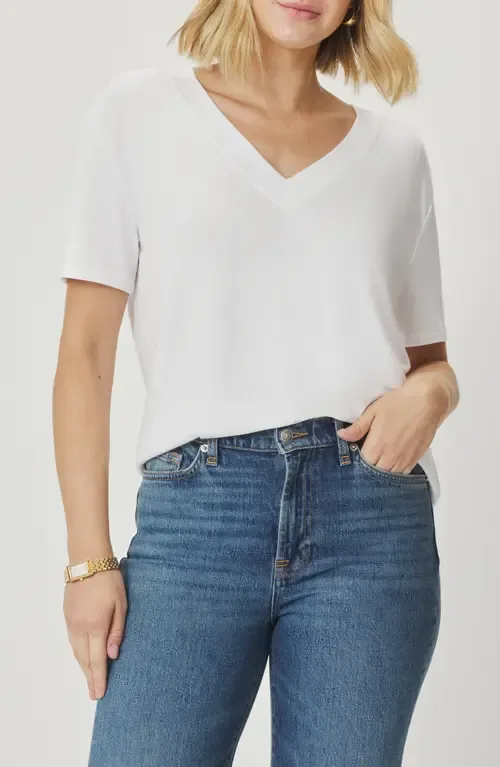 Kacey V-Neck Short Sleeve T-Shirt by Splendid