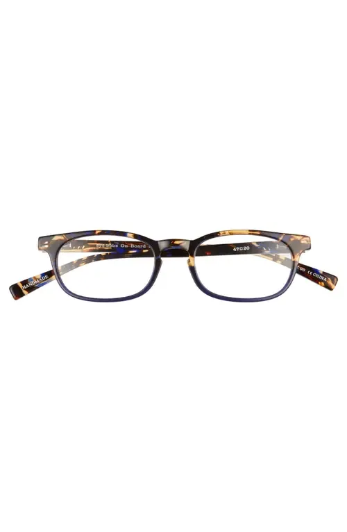 On Board 47mm Rectangular Reading Glasses by eyebobs