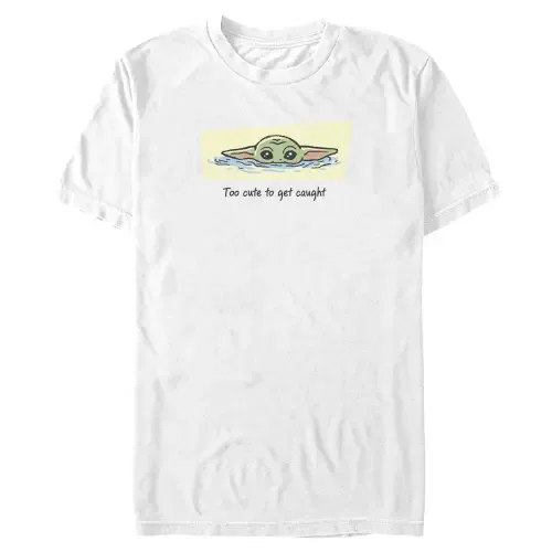 Too Cute to Get Caught Short Sleeve Graphic T-Shirt by Star Wars: The Mandalorian and Grogu
