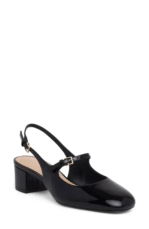 Diana Slingback Block Heel Pump