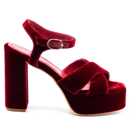 Bella Velvet Platform by Andrea Gomez