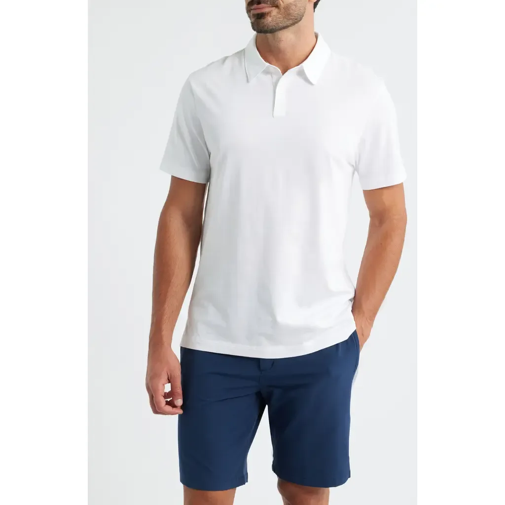 Pima Cotton T-Shirt Polo by Mack Weldon