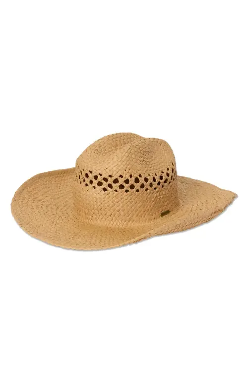 Wild Waves Straw Cowboy Hat by Billabong
