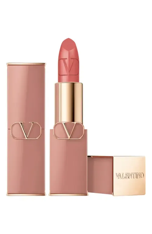 Satin Refillable Lipstick in Pinky Nude by Valentino