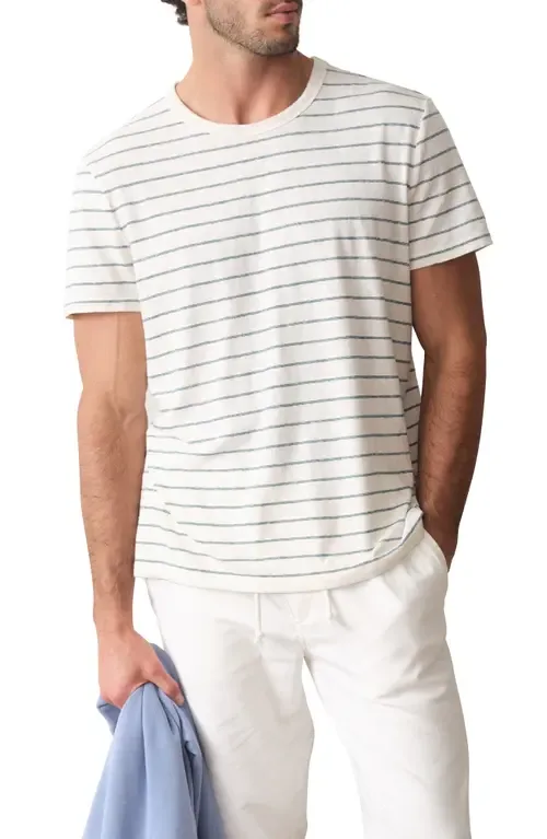 Relaxed Striped Hemp and Cotton T-Shirt by Marine Layer
