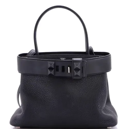 Medor Handbag Togo by Pre-Owned Hermes