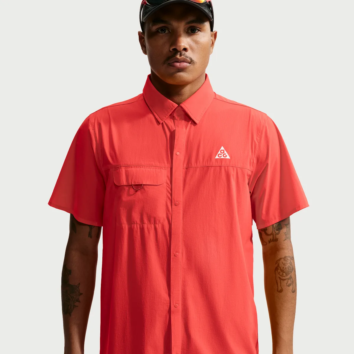 Nike ACG Aireez Button-Up Trail Running Top by Nike