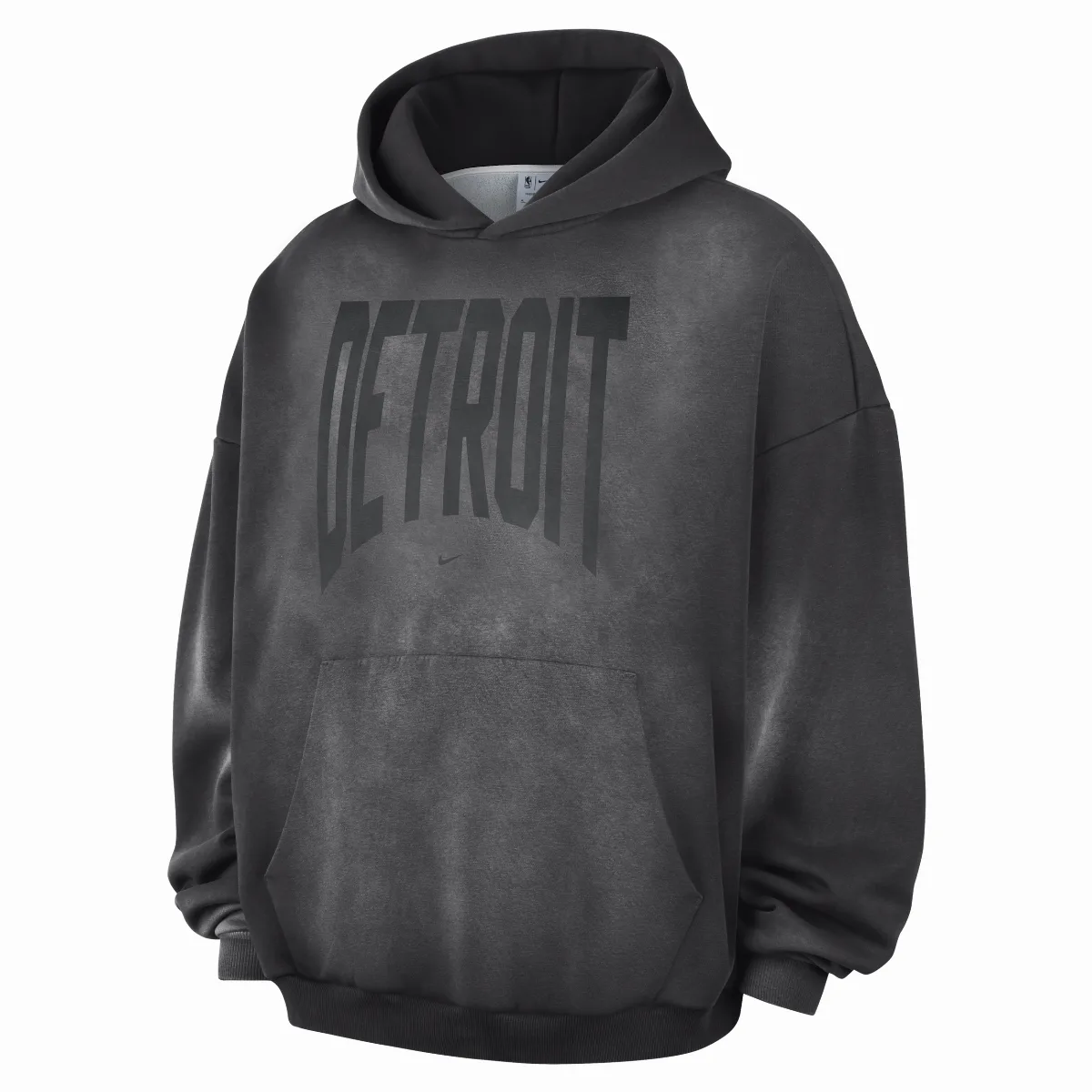Detroit Pistons Standard Issue Therma-FIT Fleece Basketball Pullover Hoodie by Nike