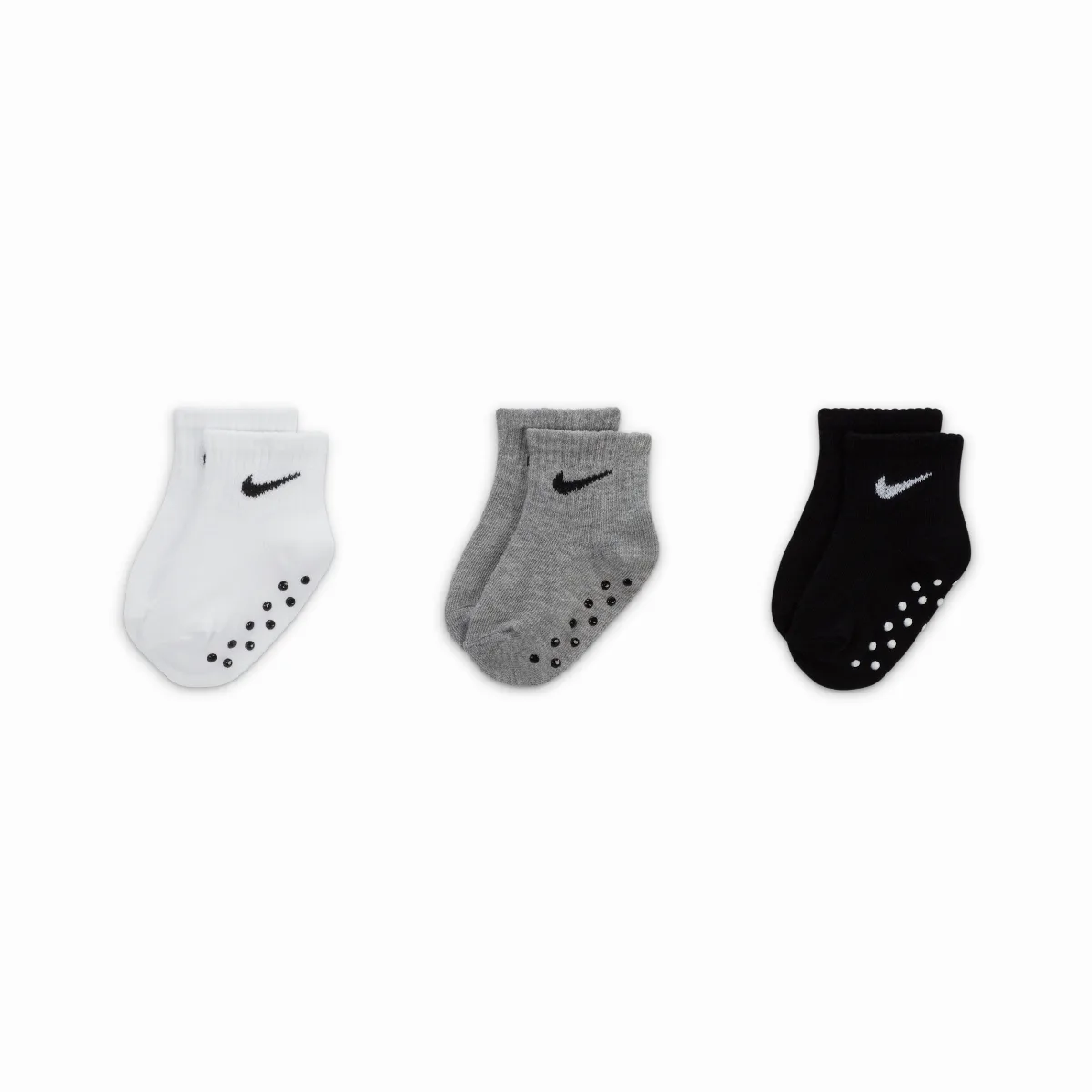 Core Swoosh Gripper Socks (3 Pairs) by Nike