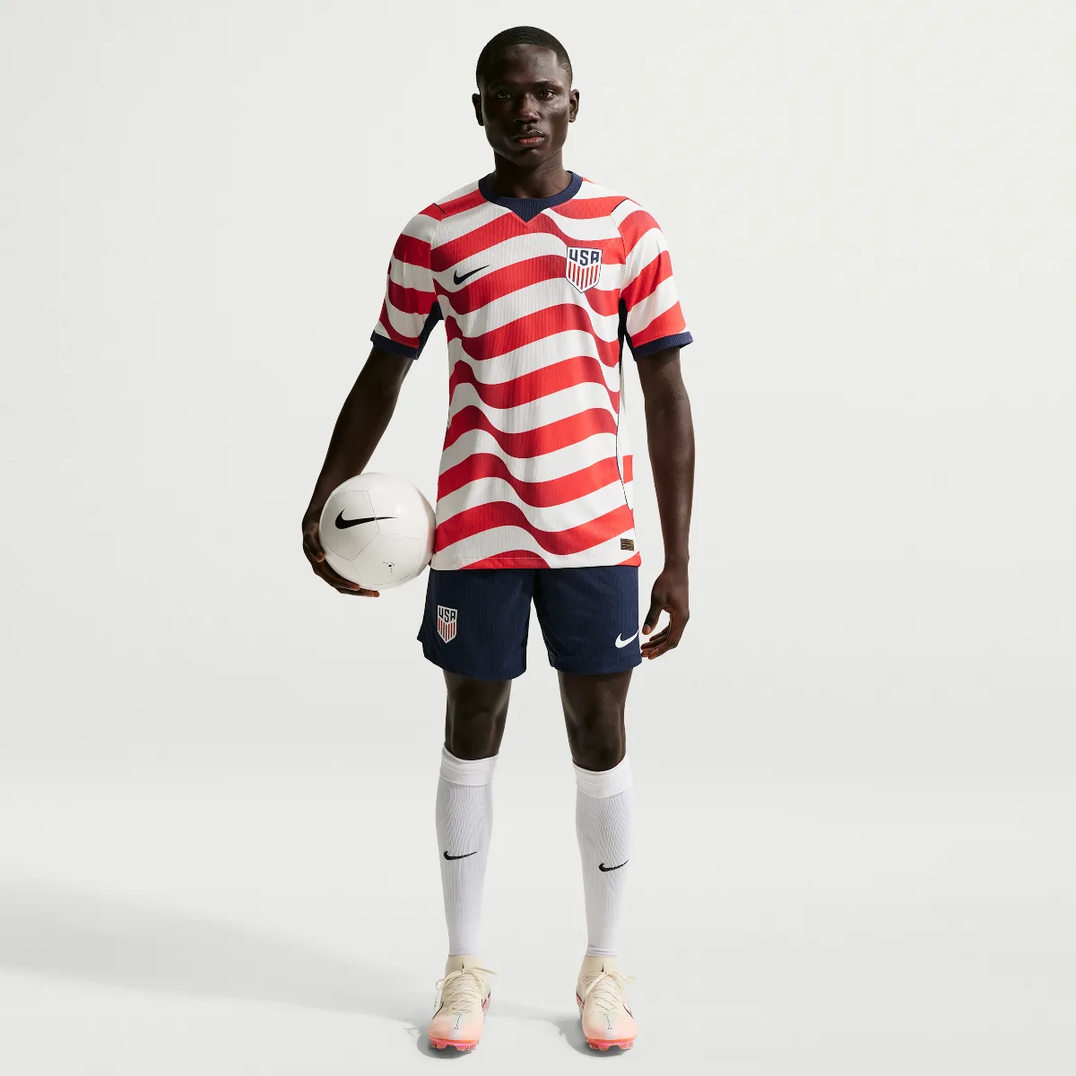 USMNT 2026 Match Home Aero-FIT Soccer Authentic Shorts by Nike
