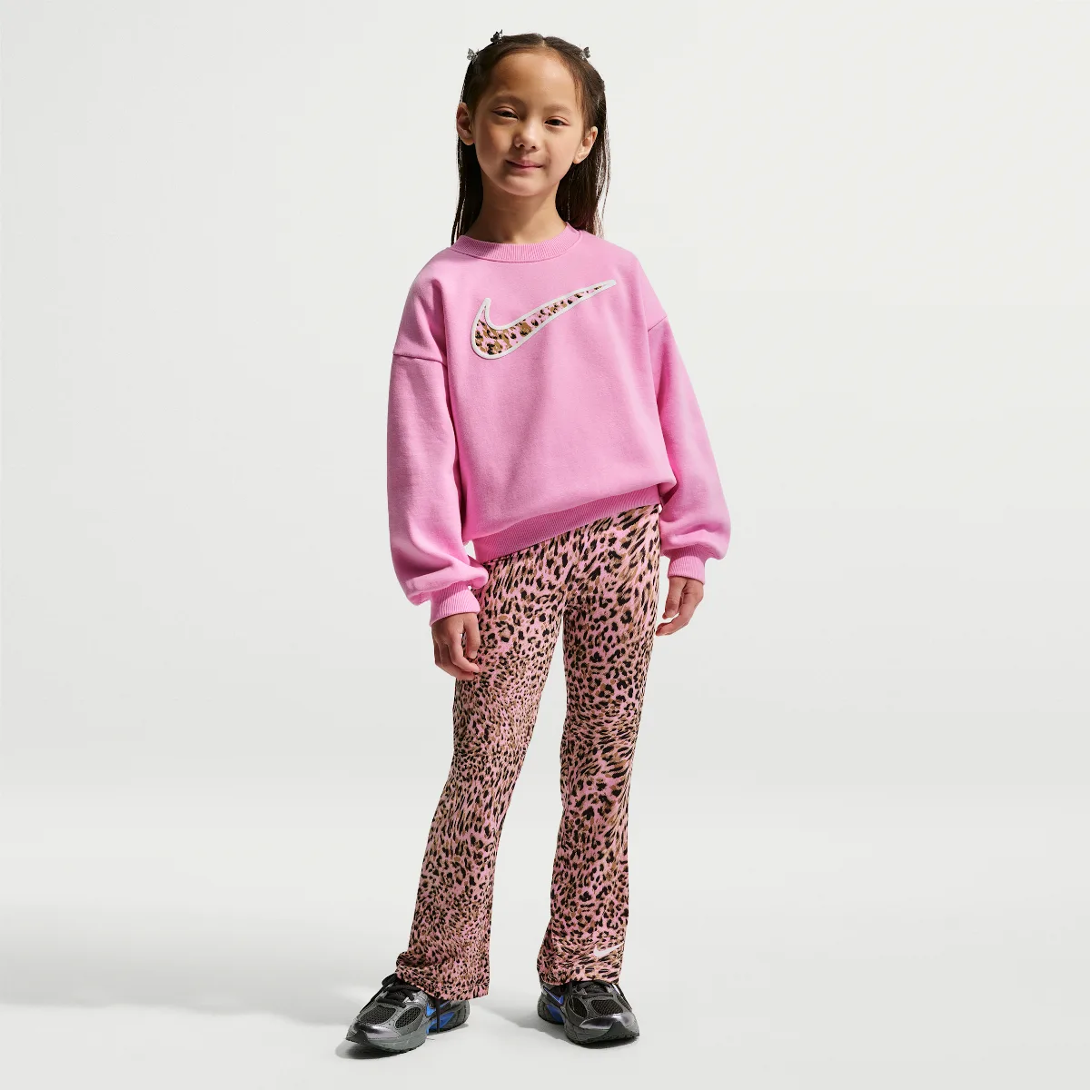 Crew and Printed Leggings Set by Nike