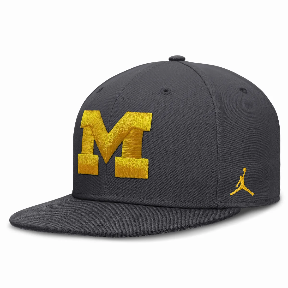 Michigan Pro Jordan Brand Dri-FIT College Fitted Hat by Jordan