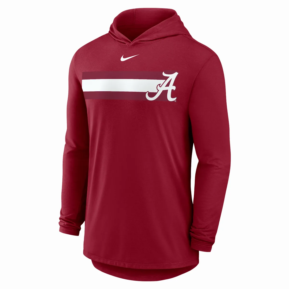 Alabama Primetime Pattern Dri-FIT College Long-Sleeve Hooded T-Shirt