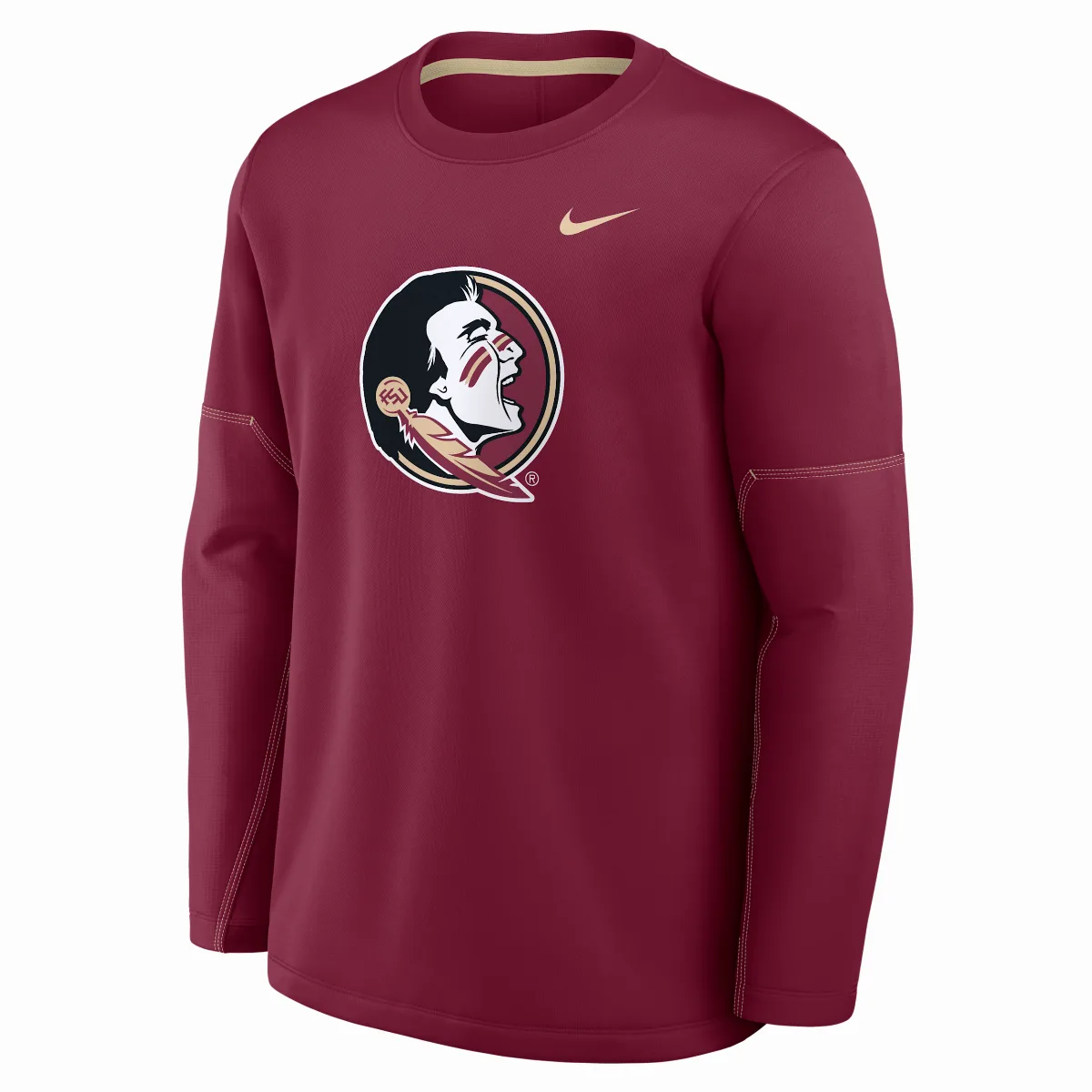 Florida State Sideline Coaches Therma-FIT College Long-Sleeve T-Shirt