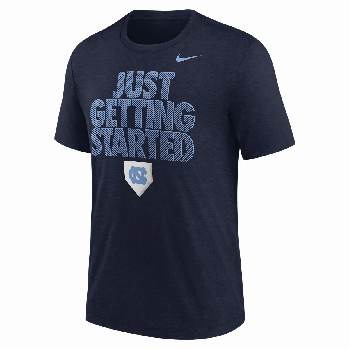 College (north Carolina Tar Heels) Short-Sleeve Baseball T-Shirt by Nike