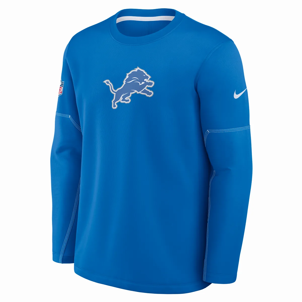 Detroit Lions Sideline Coaches Therma-FIT NFL Long-Sleeve T-Shirt by Nike