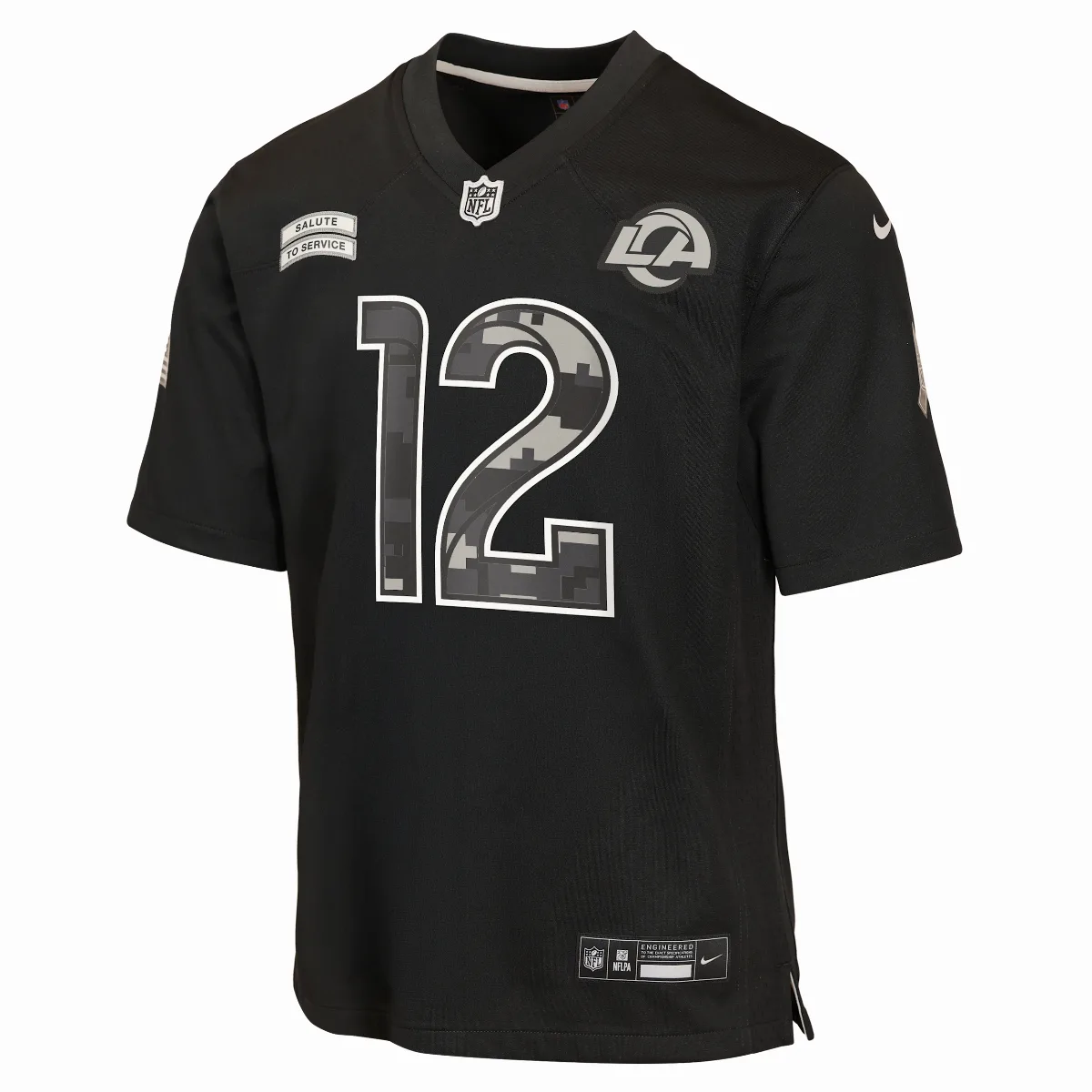 Puka Nacua Los Angeles Rams Salute to Service NFL Game Jersey by Nike