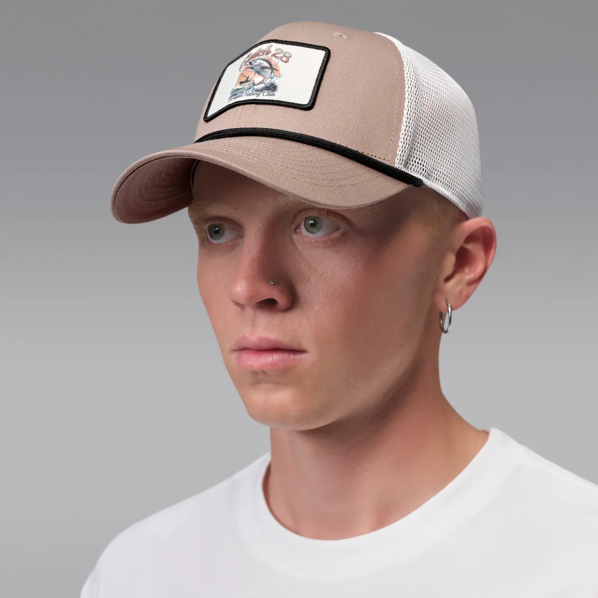 Rise Structured Trucker Hat by Jordan