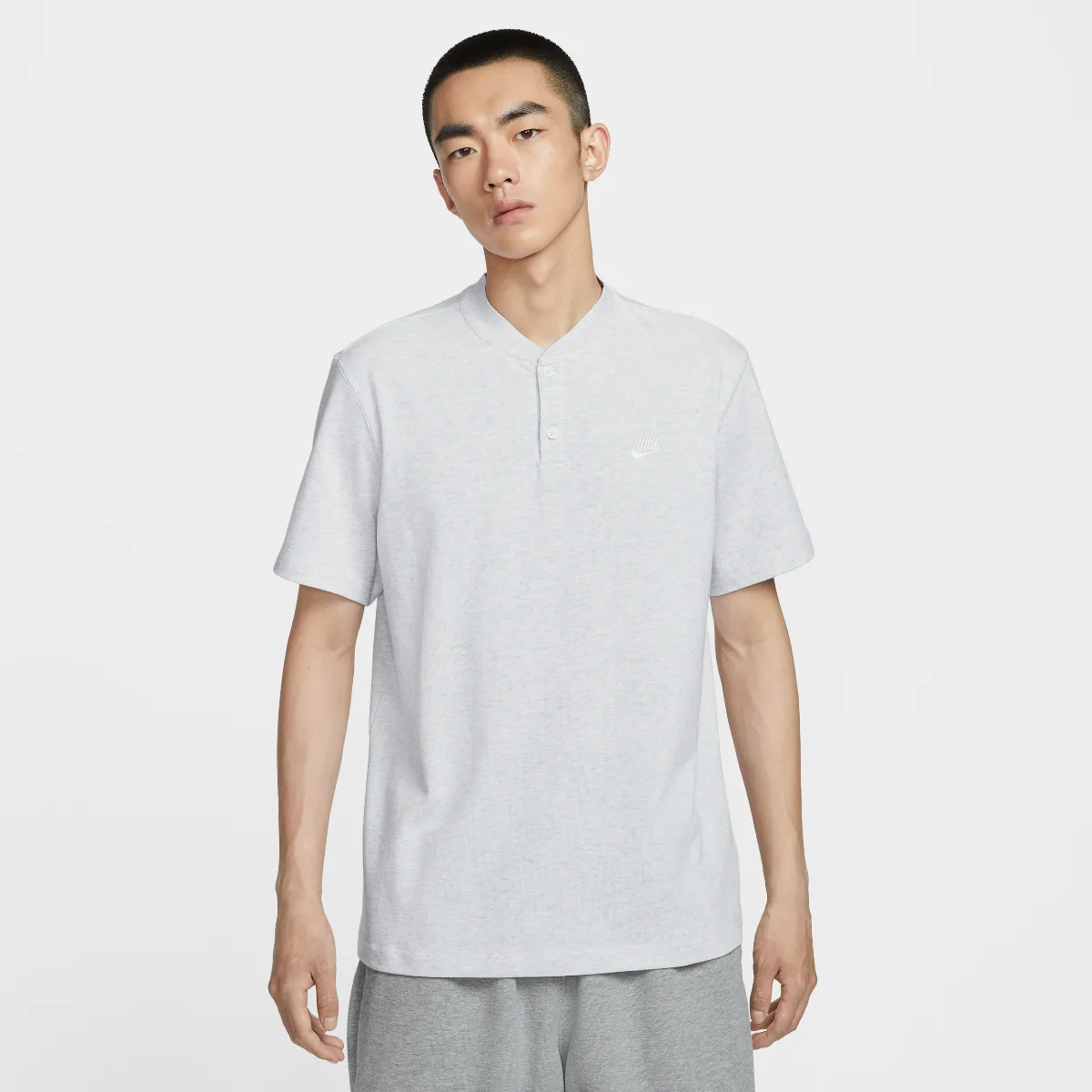 Club Short-Sleeve Henley by Nike