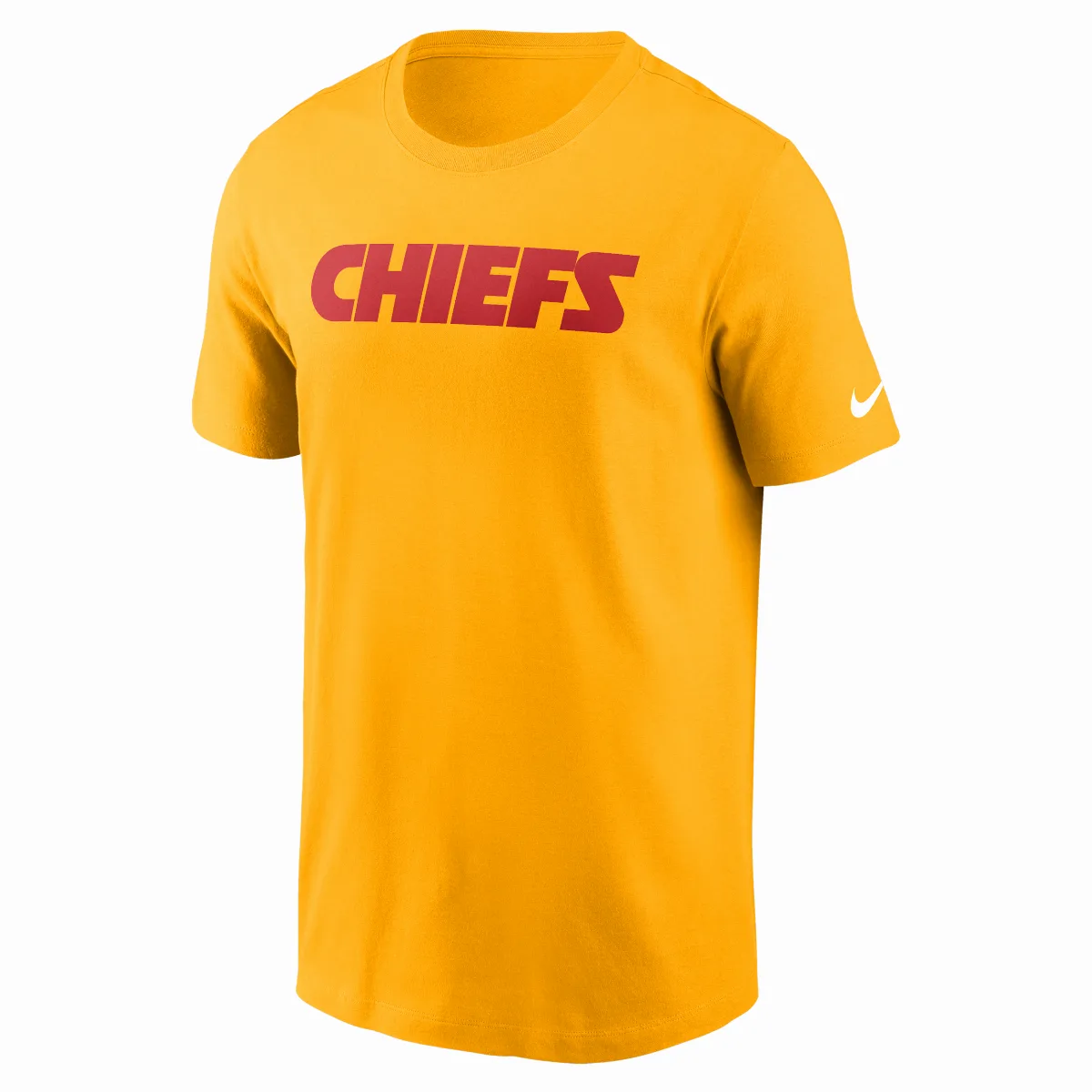 Kansas City Chiefs Primetime Wordmark Essential NFL T-Shirt by Nike