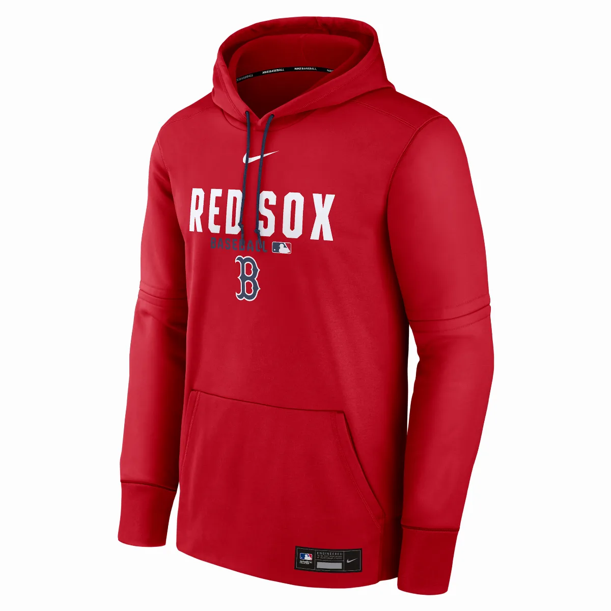 Boston Red Sox Authentic Collection Therma MLB Pullover Hoodie by Nike