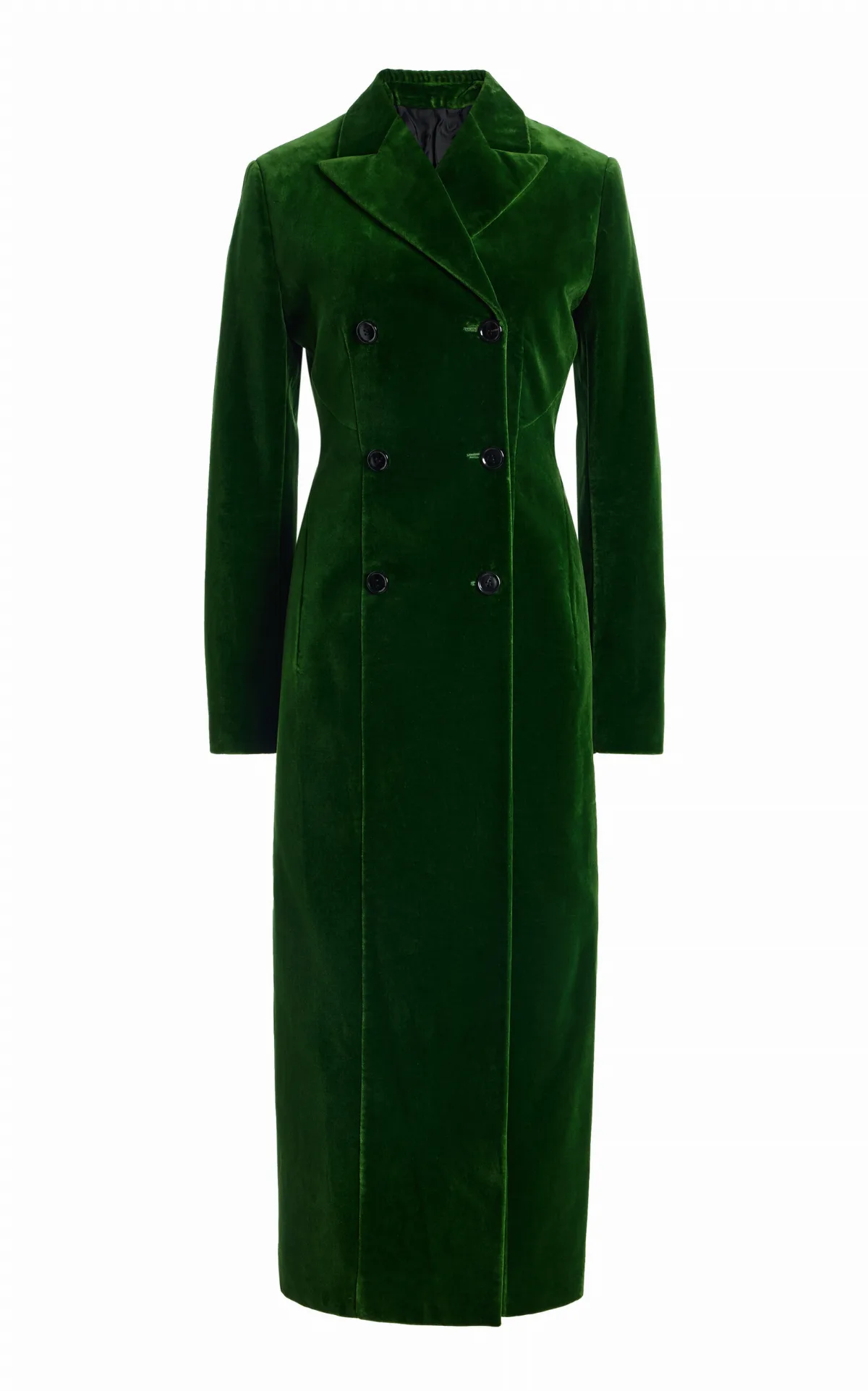 Tailored Cotton-Velvet Coat by ALAÏA