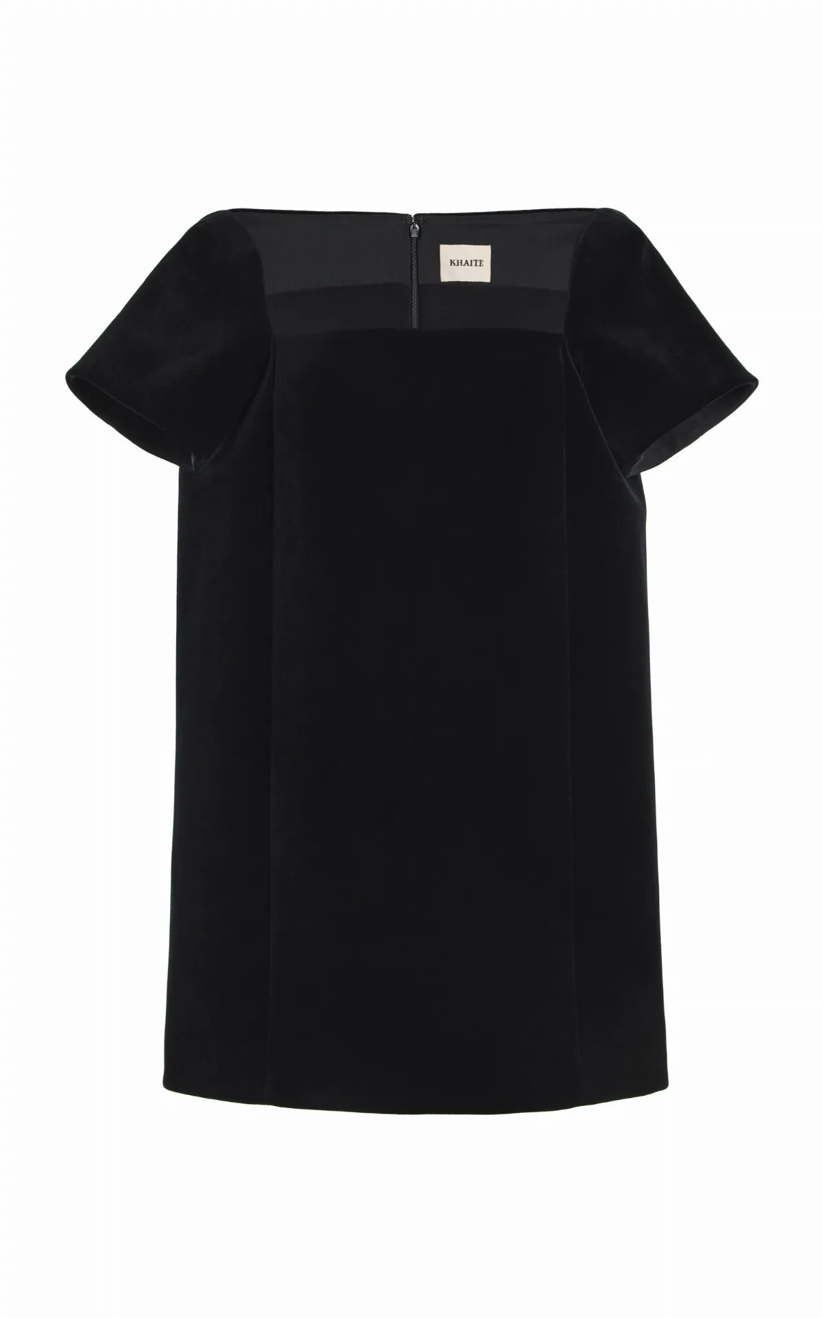 Benji Velvet Mini Dress by Khaite
