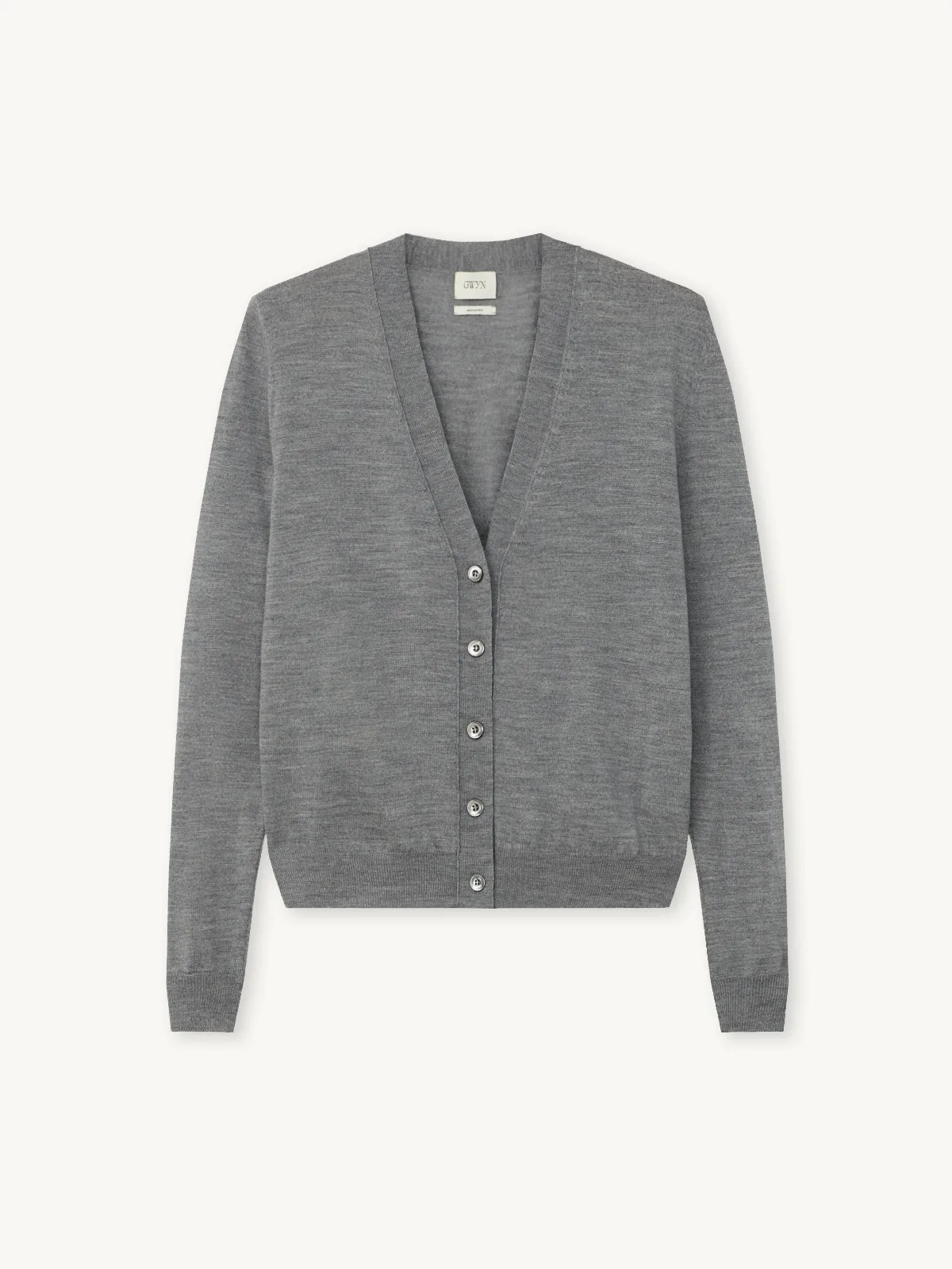 GWYN the Classic V-Neck Cardigan by GWYN