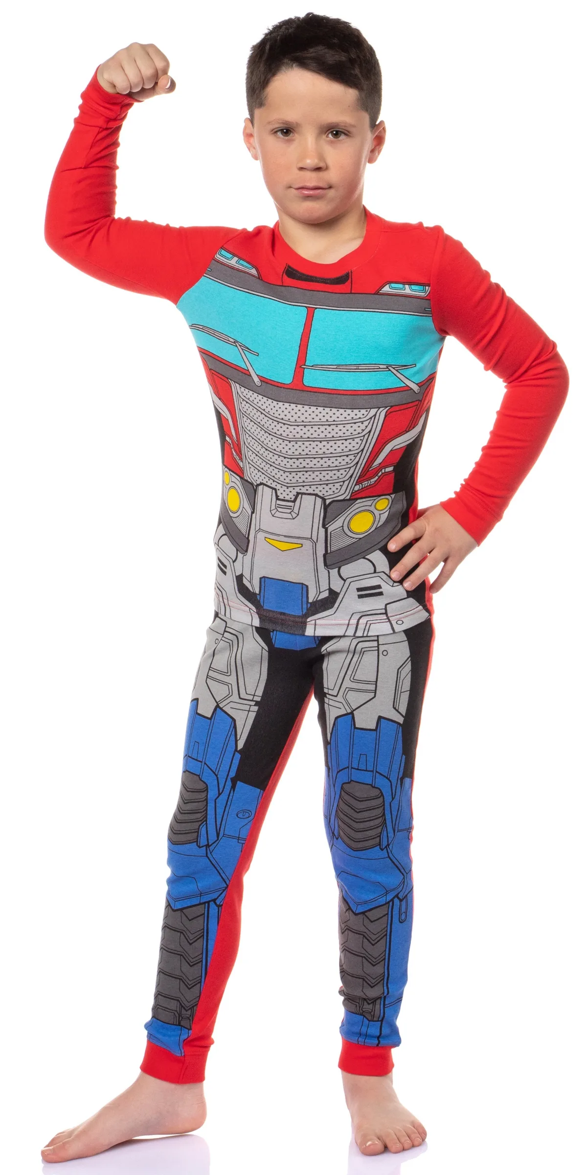 Optimus Prime Costume Character Sleep Pajama Set by Transformers