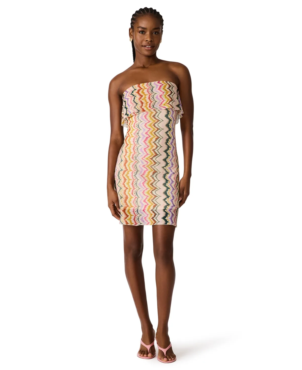 Bryar Strapless Mini Dress by Steve Madden