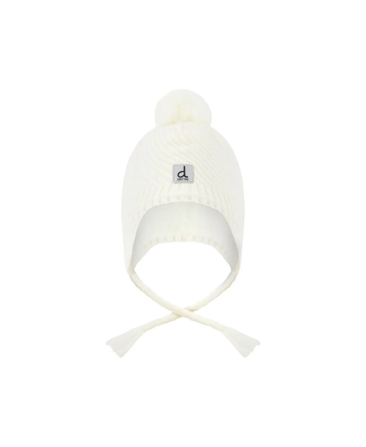 Winter Peruvian Knit Hat with Pompom by Deux Par Deux